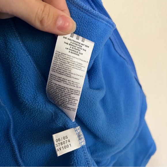 Women's Adidas Zip Up Jacket Black Climawarm With Detachable Sweatshirt Size L - Picture 11 of 15